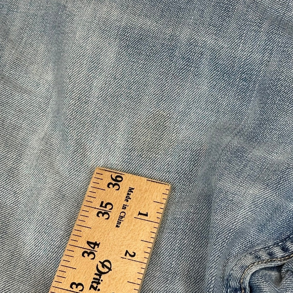 Vintage American Eagle Jeans Mens 31x30 Blue Low Rise Bootcut Light Wash Denim - Picture 9 of 12